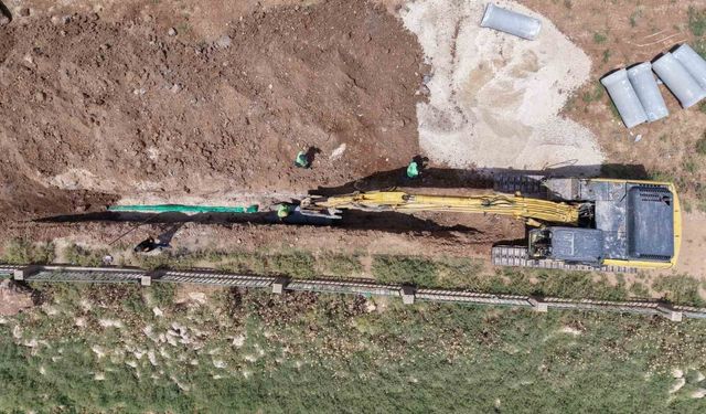 MARSU, Kızıltepe'de atıksu ana hattını yeniledi