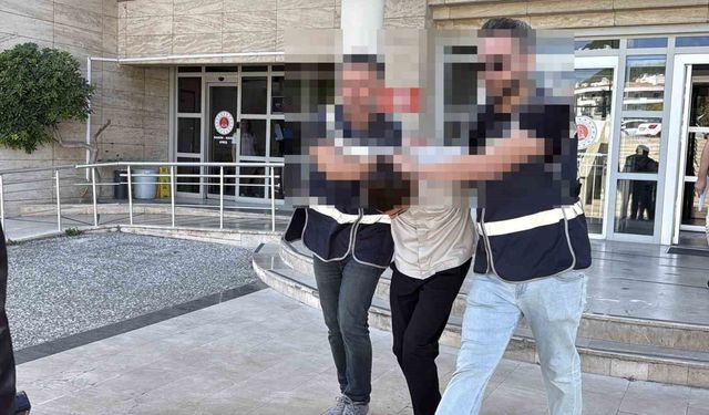 Menteşe'de Atatürk büstünü yerinden söken şüpheli tutuklandı