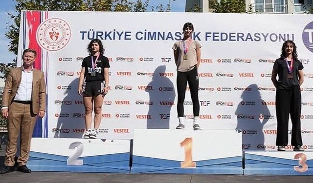 Mersinli sporcu Türkiye şampiyonu oldu