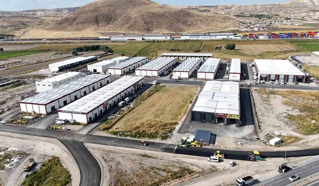 Metal Sanayi Sitesi'nde asfalt çalışması tamamlandı