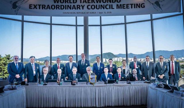 Metin Şahin, Dünya Taekwondo Olağanüstü Kurul Toplantısı'nda Türk taekwondosu'nu temsil etti
