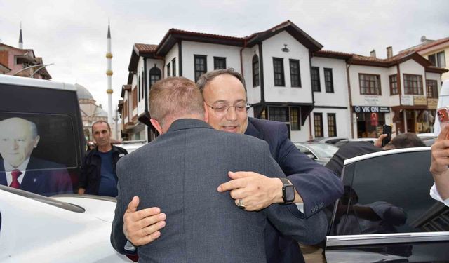 MHP'den Vezirköprü'ye hayırlı olsun ziyareti