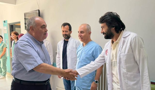 Milletvekilinden aile sağlık merkezinin yeni binasında inceleme