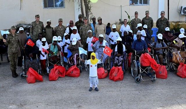 MSB, Somali'de ihtiyaç sahibi gazi ve ailelerine destek oldu