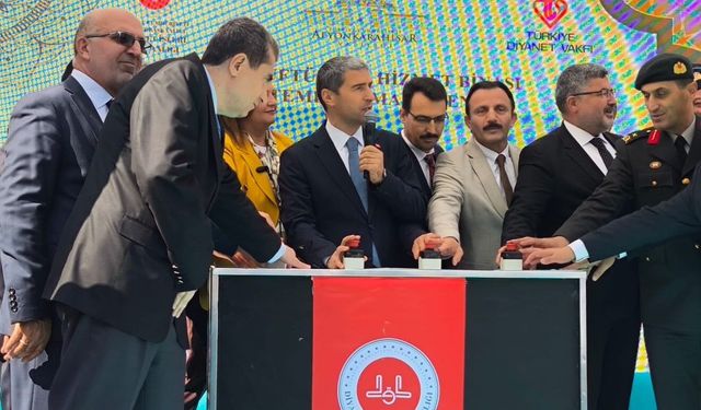 Müftülüğün yeni hizmet binasının temeli atıldı