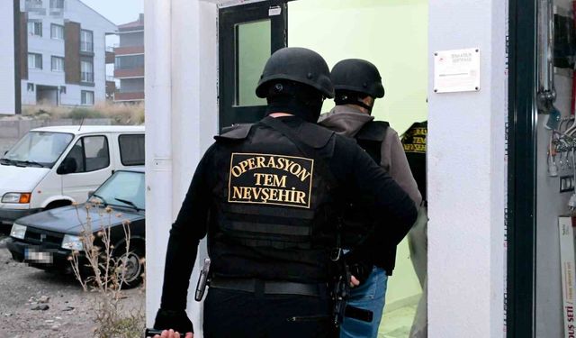 Nevşehir'de dijital uyuşturucu ağı çökertildi: 34 şüpheli yakalandı