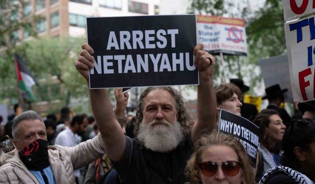 New York'taki 'Netanyahu' protestolarında ünlü isimler dahil 103 kişiye gözaltı