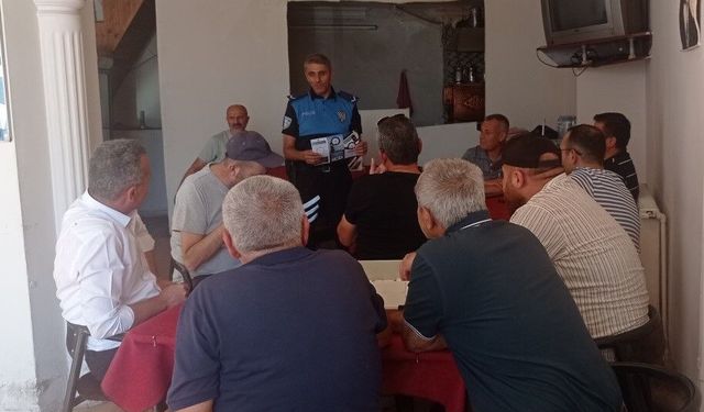 Niğde polisi vatandaşları dolandırıcılığa karşı bilgilendirdi