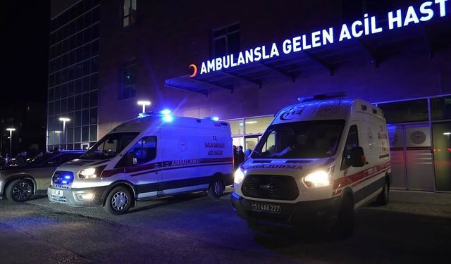 Niğde'de tır ile hafif ticari araç kafa kafaya çarpıştı: 2 ölü, 1 yaralı