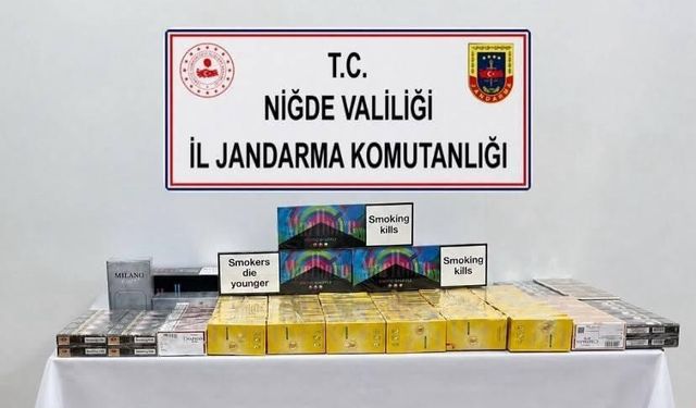 Niğde'nin bir haftalık güvenlik verileri paylaşıldı