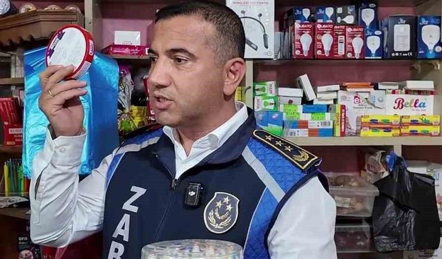 Okul çevresindeki iş yerinde son kullanma tarihi geçmiş ürün satan marketçi kendini 'yeni bitmiş' diyerek savundu