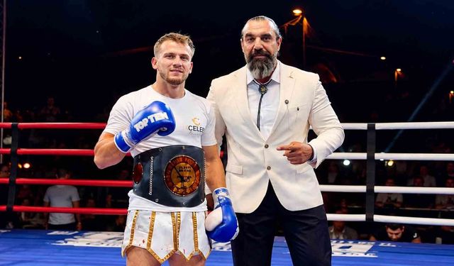 Ömer Faruk Yavaş, LOCA Fight Club'da şampiyonluk için ringe çıkıyor