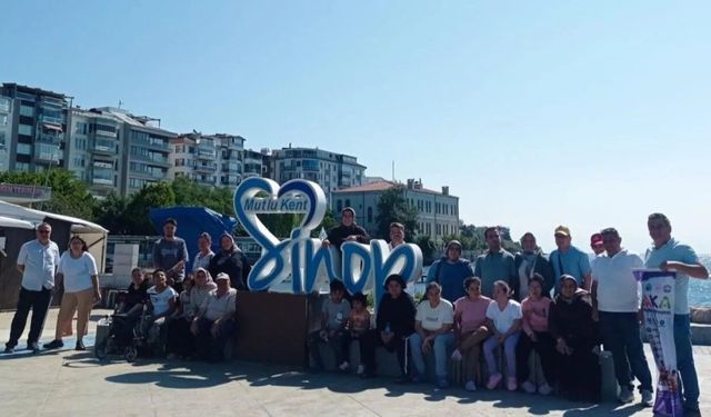 Özel bireyler Sinop'un tarihi ve doğal güzelliklerini keşfetti