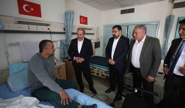 Sağlık-Sen'den gazilere ziyaret