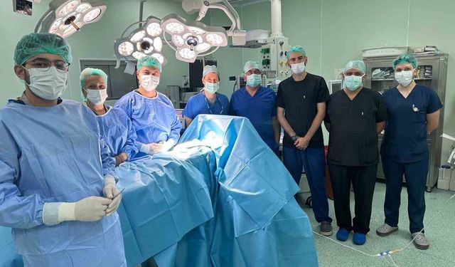 Sakarya'da bölgesel anesteziyle ilk kanser cerrahisi başarıyla sonuçlandı