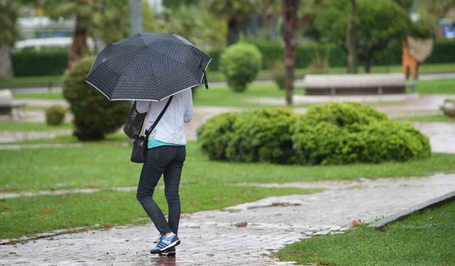 Samsun'da güz yağmurları devam ediyor