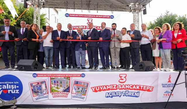 Sancaktepe'de 3 çocuk gelişim merkezi hizmete açıldı