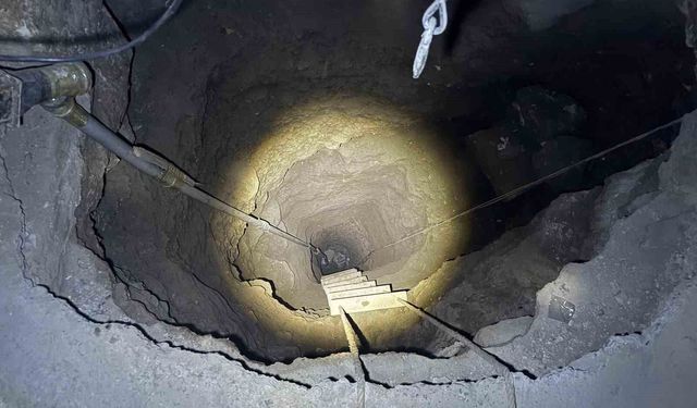 Şanlıurfa'da define için evde 25 metrelik kaçak kazı yapan 2 kişi gözaltına alındı