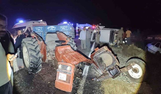 Şanlıurfa'da zincirleme trafik kazası: 3 yaralı