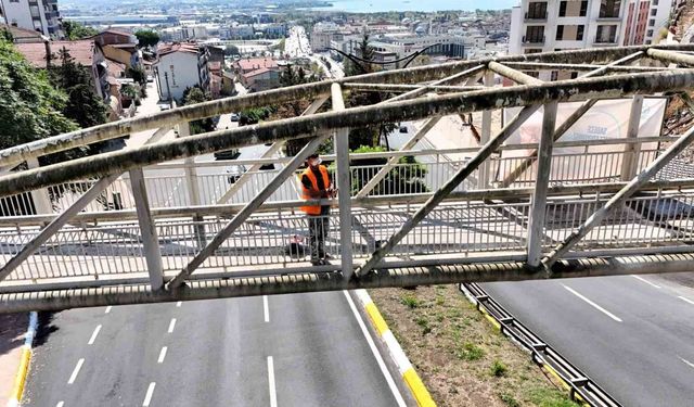 Santral Rampası'nda çevre düzenlemesi başladı