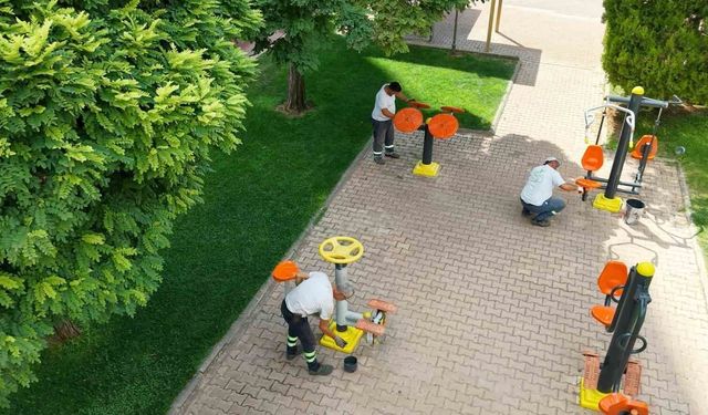 Şehitkamil'de parklar yenileniyor