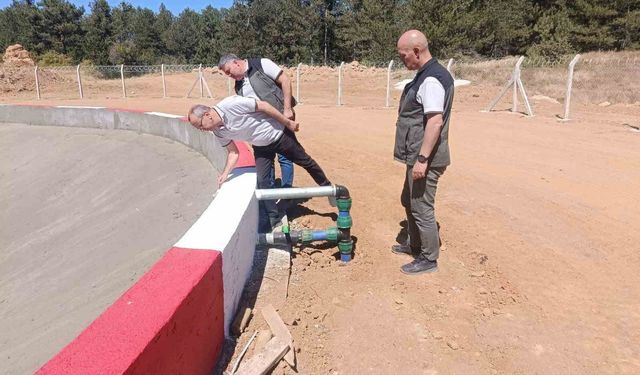 Simav'da orman yangınlarına karşı hazırlıklar denetlendi