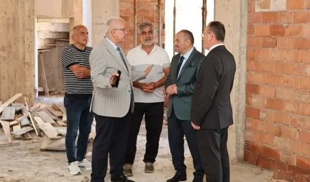 Sinop Üniversitesi Camisi inşaatı devam ediyor