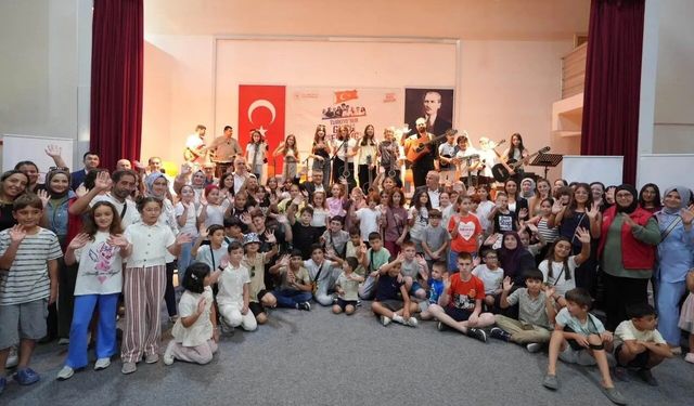 Sinop'ta 782 genç 9 hafta boyunca yeteneklerini keşfetti