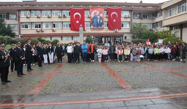 Sinop'ta İlköğretim Haftası kutlaması