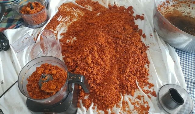Sinop'ta kadınların tarhana mesaisi başladı