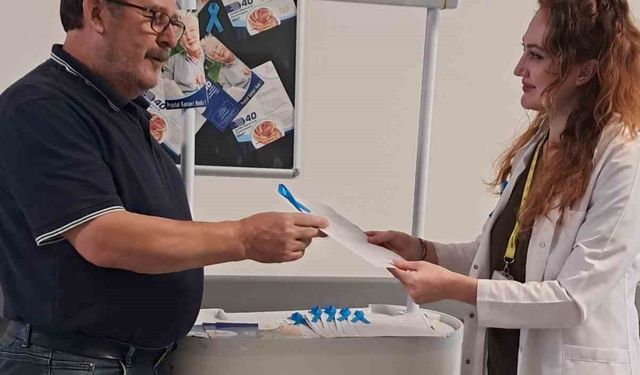 Sinop'ta prostat kanserinde erken teşhisin önemi anlatıldı