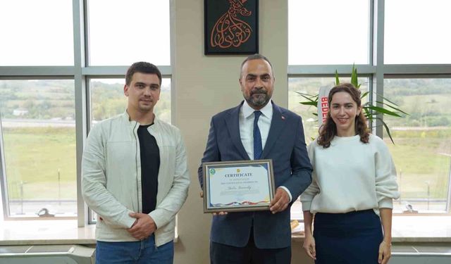 Sırbistan Djuka Dinic İzci Kulübü'nden BARÜ'ye proje teşekkürü