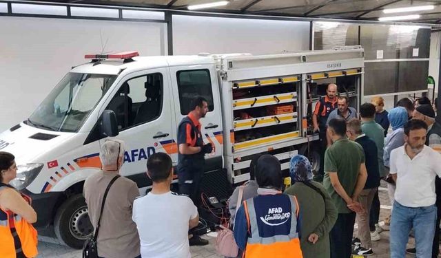 Şirintepe Mahallesi'nde Destek AFAD Gönüllü eğitimi gerçekleştirildi