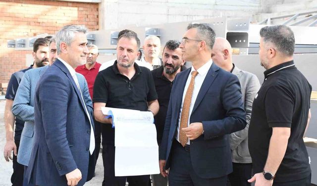 Şırnak'ta dev spor ve gençlik yatırımları yerinde incelendi
