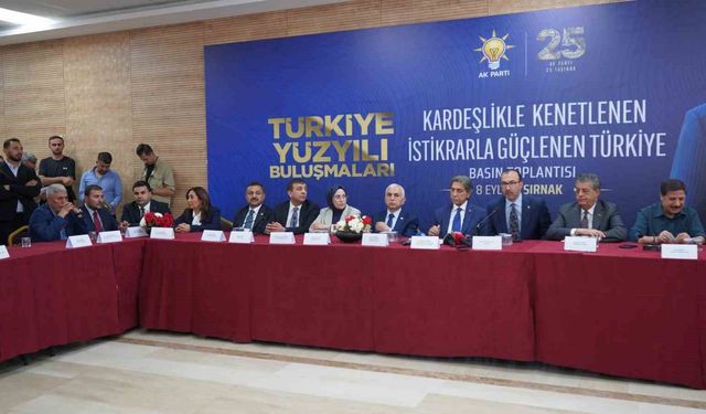 Şırnak'ta 'Terörsüz Türkiye' mesajı: 'Bu hedeften artık dönüşümüz yok'