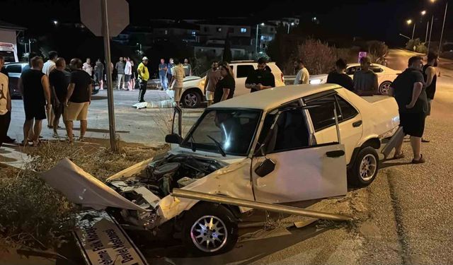 Söke'de trafik kazası: 2 yaralı