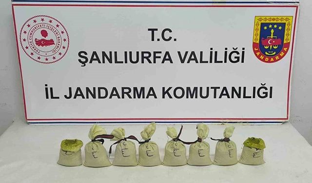 Suruç'ta 2 kilogram uyuşturucu ele geçirildi