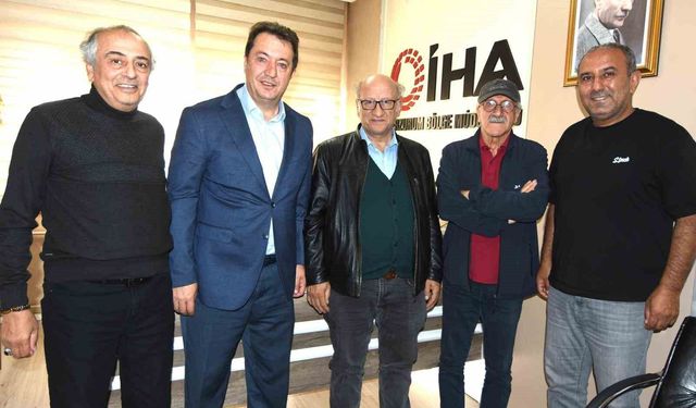 Tarih Derneği'nden İHA'ya nezaket ziyareti