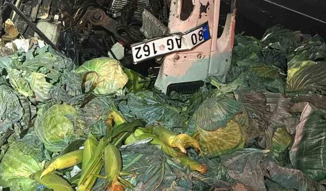 Tarsus-Pozantı otoyolunda kamyon ile tır çarpıştı: 1 ölü