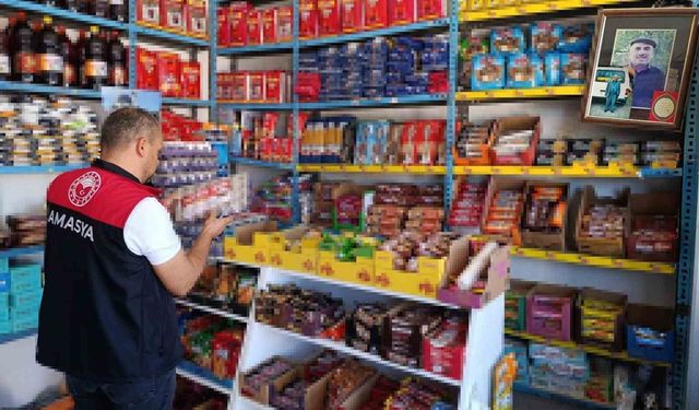 Taşova'da İlçe Tarım ve Orman Müdürlüğü ekiplerinden gıda denetimi