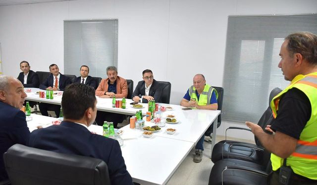 Tatar, Cizre Barajı'ndaki çalışmaları yerinde inceledi