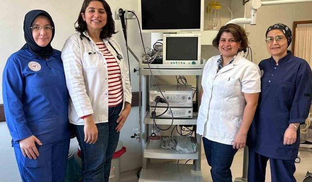 Tavas Devlet Hastanesinde bronkoskopi işlemleri başladı