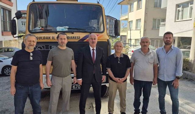Tepebaşı Mahallesi'nin bozuk yollarına İl Özel İdaresi sahip çıktı