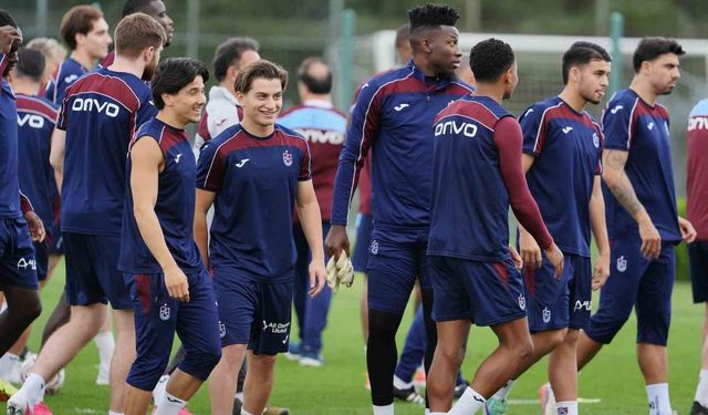 Trabzonspor'da Samsunspor maçı hazırlıkları devam etti