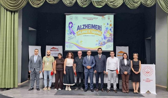 Tunceli'de, Alzheimer hastalığı ele alındı