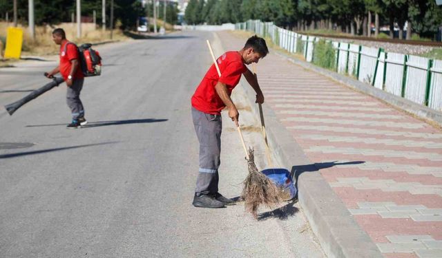 Uşak Belediyesi çevre kirliğine izin vermiyor
