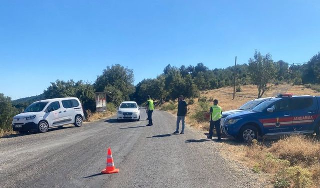 Uşak'ta hayvan hastalıklarına karşı yol kontrol ve denetimler gerçekleştirildi