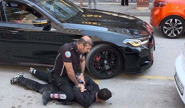 Üzerinde havalı tabanca ele geçirilen ve kaçan şüpheli yakalandı