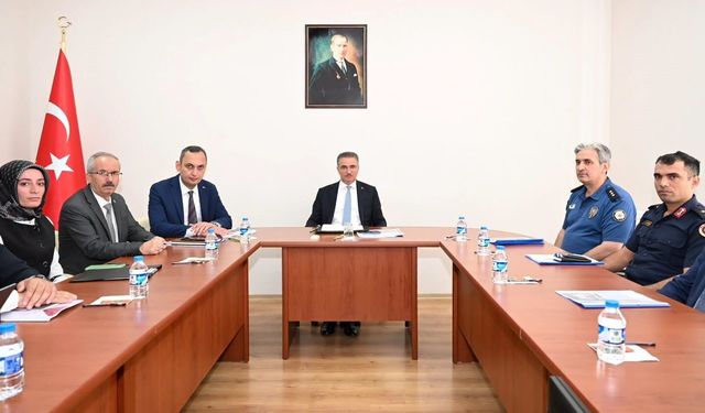 Vali Baruş Aziziye ilçesinde