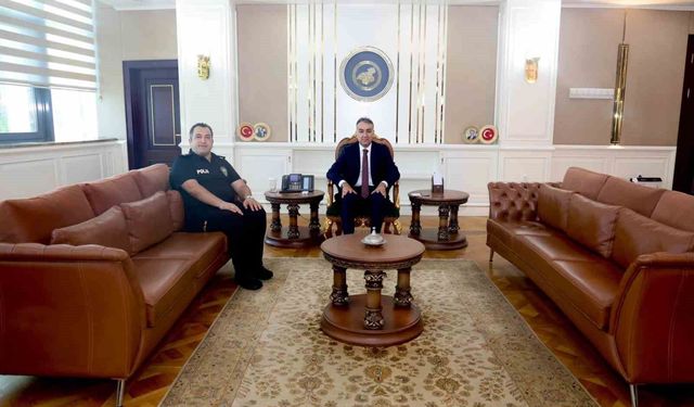 Vali Çağatay Tınmazol'unu kabul etti